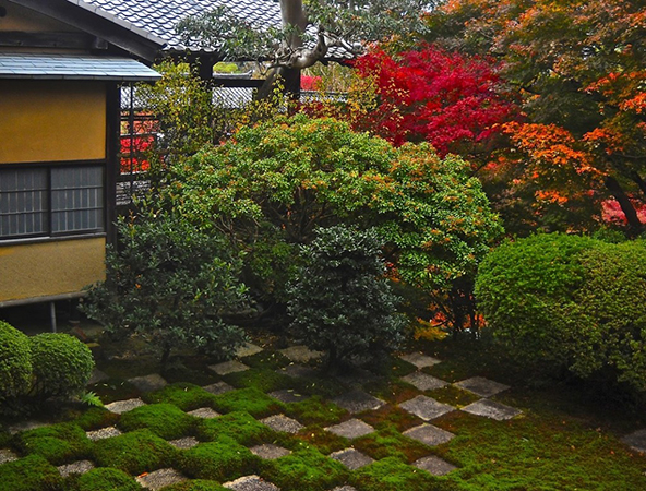 จัดสวนญี่ปุ่นข้างบ้าน
